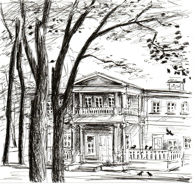 В усадьбе Братцево