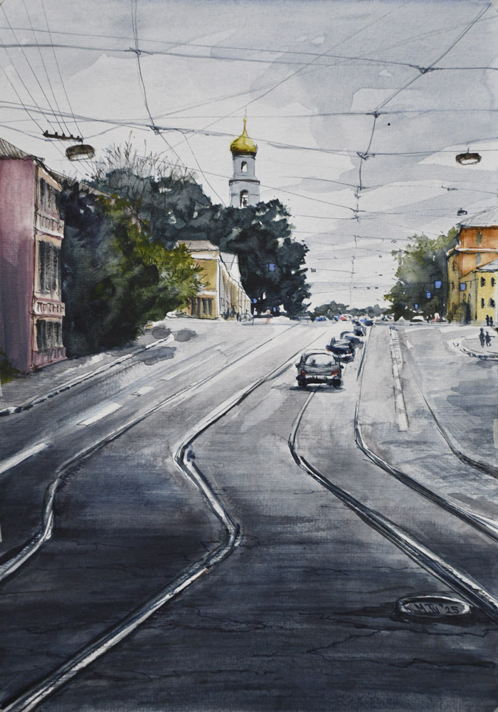 Улица Ильинка в Нижнем Новгороде