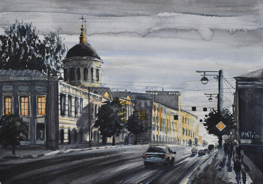 Летний вечер в Твери