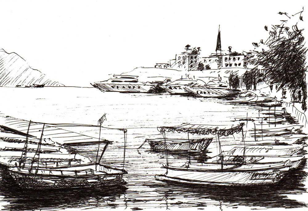 Лодки в гавани